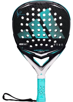 Adidas Arrow Hit Light 2026 padel racket - diamond shape, measured medium balance