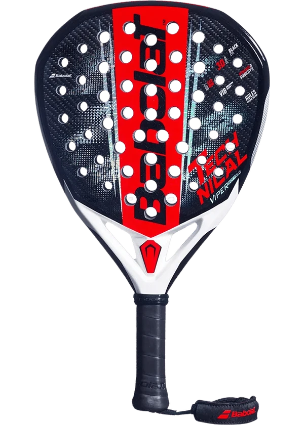 Babolat Technical Viper Soft 3.0 2026 padel racket, diamond shape, black and blue design