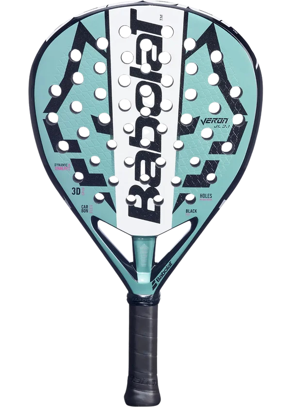 Pala pádel Babolat Technical Veron Juan Lebrón 3.1 2027, diamante, Carbon Flex